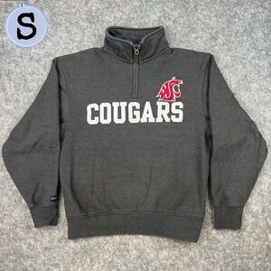Jansport Washington State Cougars WSU Quarter Zip Sweatshirt